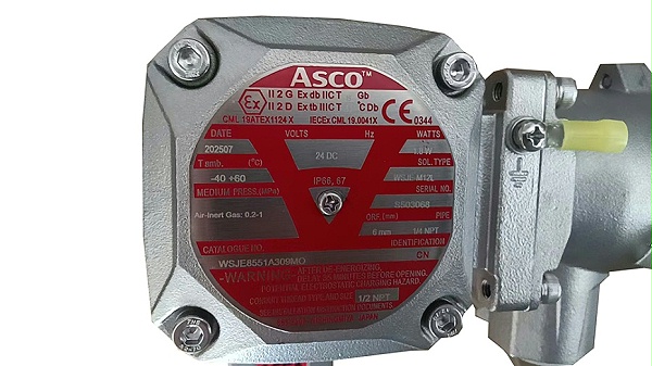 asco双隔室防爆电磁阀wsje8551a309mo.3
